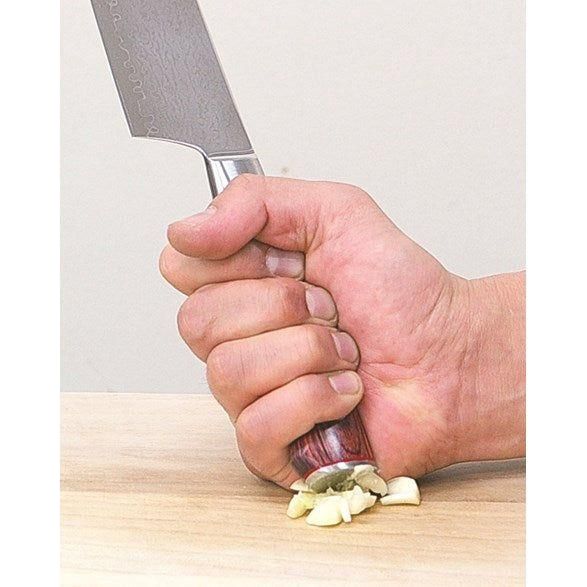 Mcusta Zanmai Flame Damascus Santoku 18 cm