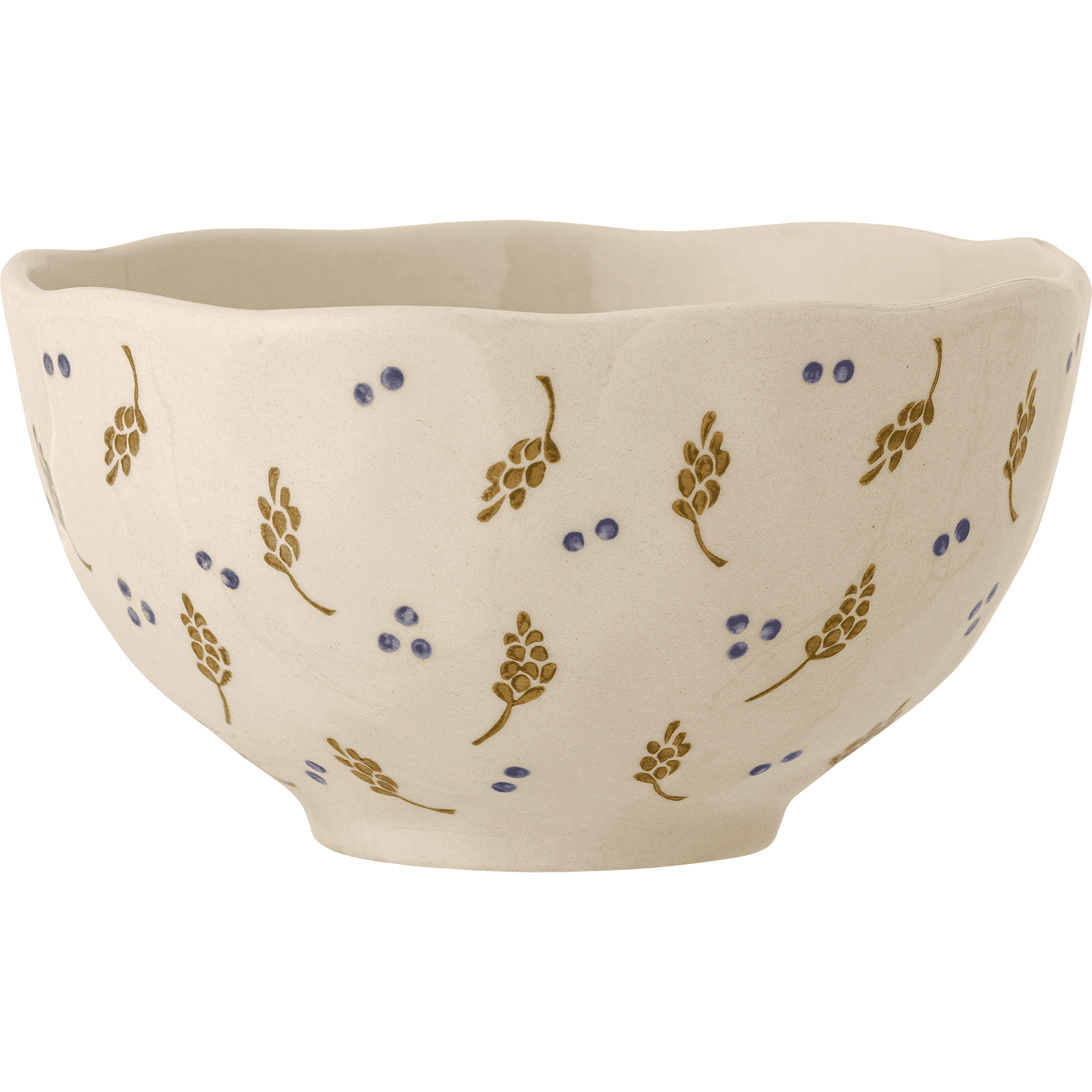 Bloomingville Pippine Bowl Vit Stengods 13 cm (SEP)