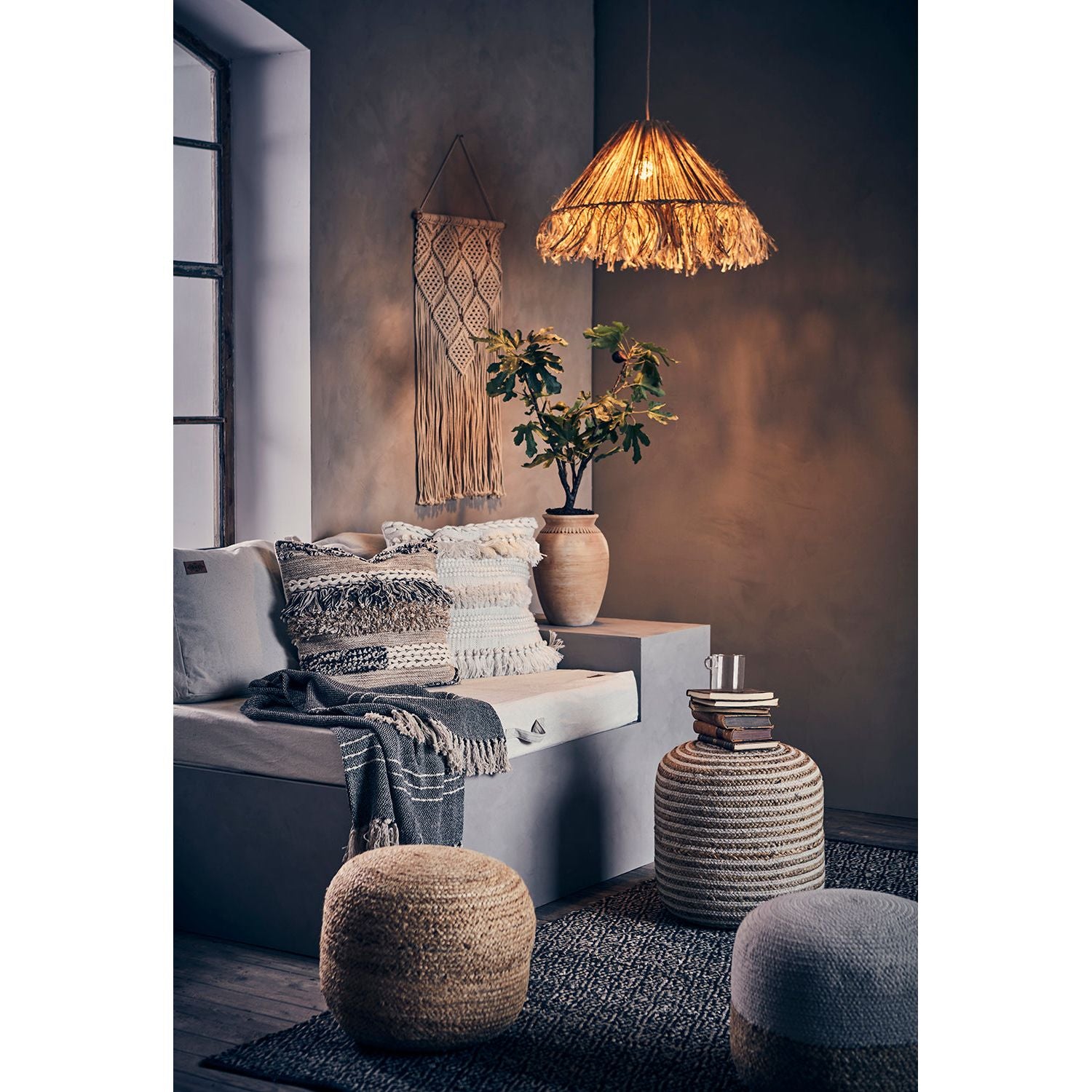 Affari of Sweden NEST Lampskärm, Natur