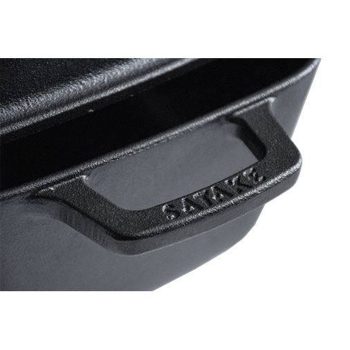 Satake Gjutjärnsgryta rektangulär