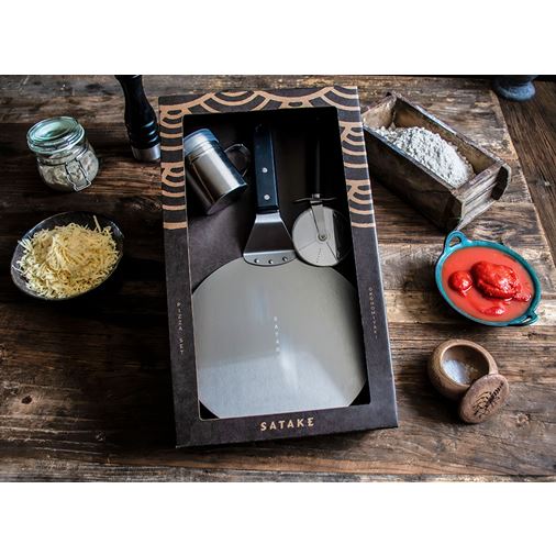 Satake Pizza Set, stainless steel