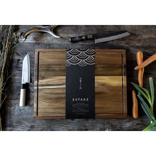 Satake Skärbräda Akacia oil finish 50.8x38.1x3.8cm