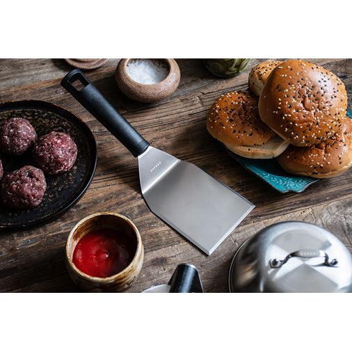 Satake Smash Burger Set, stainless steel