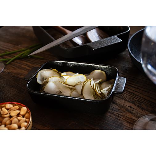 Satake Ugnsform svartglacerad porslin 2-pack, 19 cm