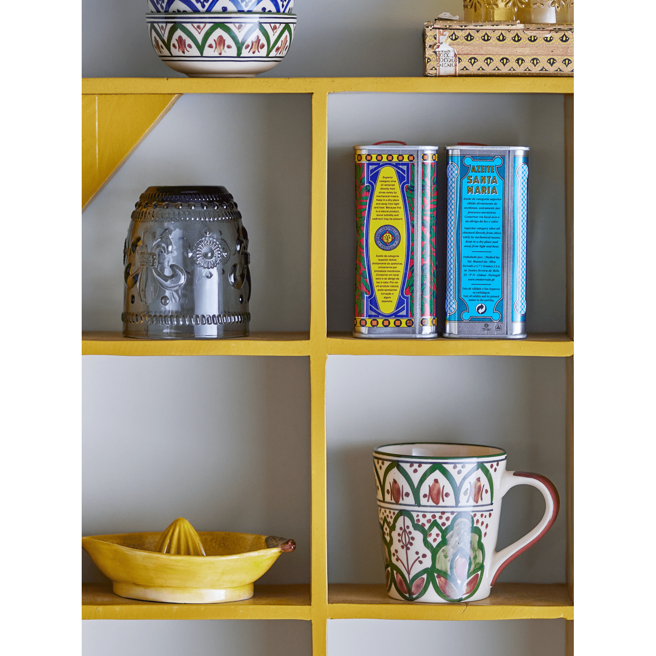 Bloomingville Karlie Mugg Grön Stengods 30 cl (SEP)