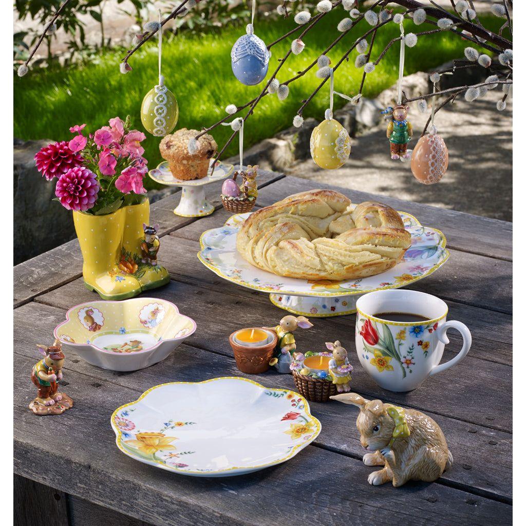 Villeroy & Boch Spring Awakening Ägg-båt Tupp & Höna