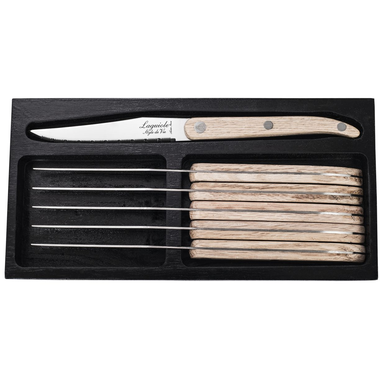 Laguiole Grillknivar Laguiole Trä Set 6 SdV