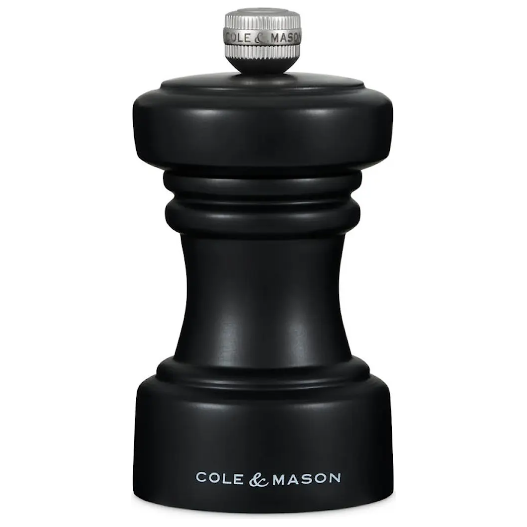 Cole & Mason Hoxton Pepparkvarn Matt Svart 11 cm