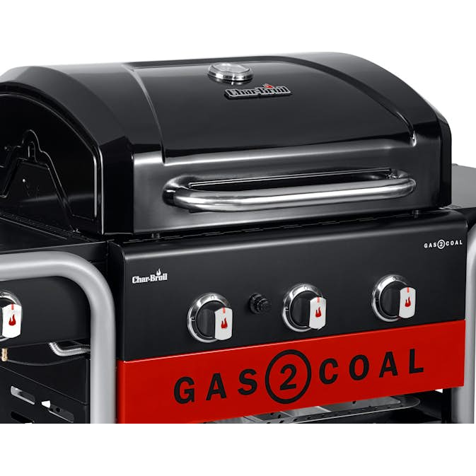 Char-Broil Hybridgrill Gas2Coal 2.0 2 Brännare