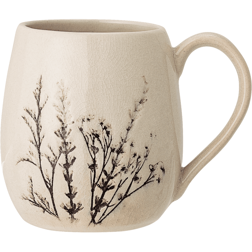 Bloomingville Bea Mug Natur Stengods 40 cl